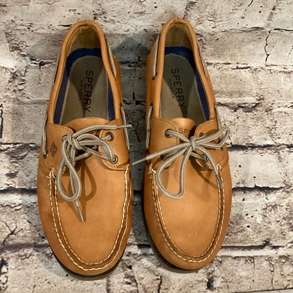 Sperry Ortholite Men's Leather Boat Shoes